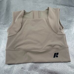 Forme Power Bra Posture Correcting Sports Bra in Ecru Nude Size L